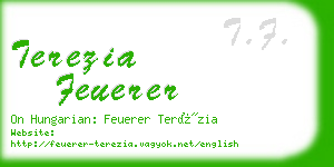 terezia feuerer business card